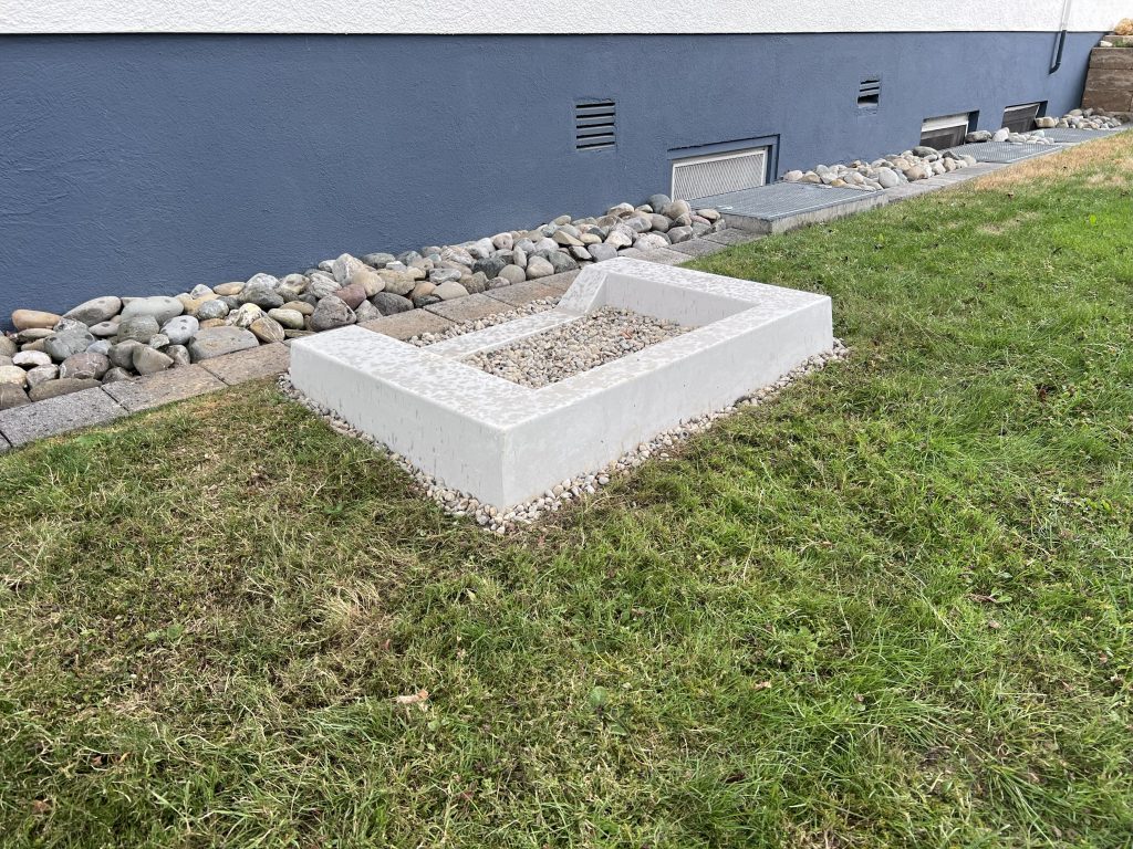 Wärmepumpen-Fundament